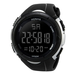 Eletr?nica Digital Assista 50M imperme¨¢vel Casual Outdoor Rel¨®gio de pulso Militar