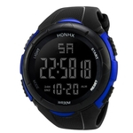 Eletr?nica Digital Assista 50M imperme¨¢vel Casual Outdoor Rel¨®gio de pulso Militar