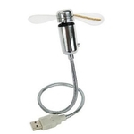 Eletrodomésticos Electric Fan USB LED Relógio de pequenos electrodomésticos desktop Fan ventilador elétrico