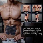 EMS Sem Fio Muscular Inteligente Toner Músculo Abdominal Magro Fitness Workout Belt