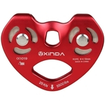  Escalada Pulley Duplo Eixo Duplo Polia por Outdoor High Altitude Capling de Down