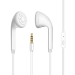 Esporte universal fone de ouvido com fio 3,5 milímetros rachadura fone de ouvido intra-auriculares com microfone