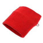 Esportes ao ar livre aptidão pulseira pulseira sweatband carteira zipper bolso vermelho