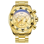Esportes de marca de luxo Moda Quartz Watch Grande mostrador de Aço Inoxidável Homens relógios Relógios de mergulho à prova d 'água de alta qualidade relógio de pulso masculino