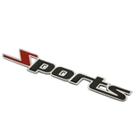 Esportes Modificados liga de alumínio do carro do metal adesivo de carro 3D do logotipo adesivos Cauda Sticker