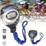 Esportes portáteis digitais Cronômetro Relógio Contador de alarme Relógio temporizador cronógrafo
