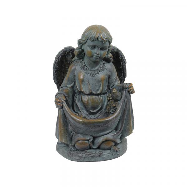 Estátua Comedor Anjo de Joelhos - Goods Br