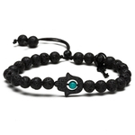 Evans Black - Lava Turquoise - Pulseira Key Design