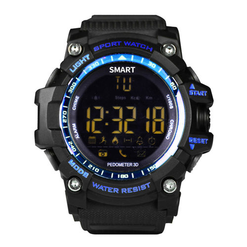 EX16 Digital De Fitness Smartwatch À Prova D 'água Pedômetro Calculadora Calorias Esporte Ao Ar