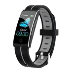 F10C Cor Smart Screen Pulseira Cardíaca Pressão Arterial pulseira impermeável inteligente IP68 Fitbit and accessories