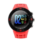 F18 rel¨®gio inteligente Waterproof exibi??o Smartwatch pulso de Fitness Rastreador Assista