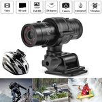 F9 Mini bicicleta Camera HD motocicleta Capacete de Segurança da ação da câmera de vídeo DV Camcorder Full HD 1080p Video Recorder Car