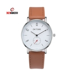 Fashion Casual Men 's Bussines Retro Design Leather Band Analog Watch