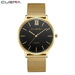 Fashion Men Crystal Stainless Steel Analog Quartz Wrist Watch Bracelet