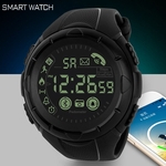 Fashion Men's Smart Watch Bluetooth Digital Sports Wrist Watch Waterproof