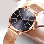 Fashion Watch Women Mesh Stainless Steel Bracelet Casual Quartz Wrist Watch