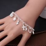 Fashionable Bracelet Pendent bracelete das mulheres para mulheres e meninas