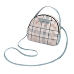 Female Fashion Plaid Handbag uma única alça Praça Bag Casual