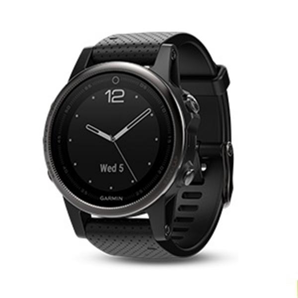 Fenix 5s - Preto - Tela de Safira - Smartwatch Pequeno(42mm) Premium Multiesportivo - Garmin
