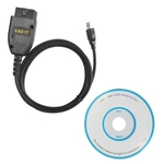 Ferramenta de diagnóstico automático VAG 17.1.3 HEX + CAN Interface USB Fio de diagnóstico de falha do carro (alemão / inglês)
