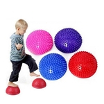 REM Filhos adultos Yoga Pé Half Round Almofada Massagem Spiky Balance Balls cúpula Estabilidade Pods Swiss Ball