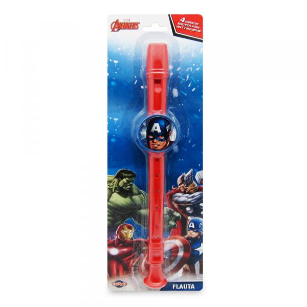 Flauta - Marvel - Avengers - Capitão América - Toyng - Disney