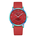 Amyove Lovely gift Assista Casual Mulheres Moda relógio de pulso de luz Peso Super-fino