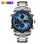 Casual Steel Band Multi-funcional Sports Moda 3 Dial