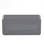 Eco-friendly Display LED de madeira Início Mute Digital Alarm Clock