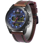 Niceday Homens Relógios Fashion Casual Desportivo Digital Relógio de pulso Dual Core Waterproof Data Relógio