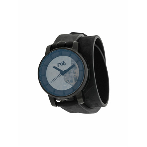 Fob Paris Relógio R360 Matte Black de 36mm - Preto