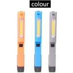 Folding COB LED Luz de trabalho de carregamento USB com ímãs portátil para Camping Car Reparação Flashlight