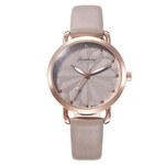 Ladies Leaf Fashion Belt Watch Female Student Quartz Watch