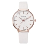 Ladies Leaf Fashion Belt Watch Female Student Quartz Watch