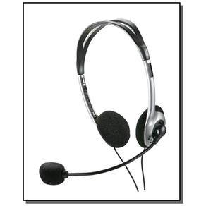 Fone com Microfone Basico Preto P2