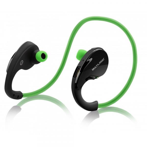 Fone de Ouvido Arco Sport Bluetooth Verde Multilaser - PH184