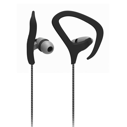 Fone de Ouvido Auricular Fitness Multilaser Preto - PH163