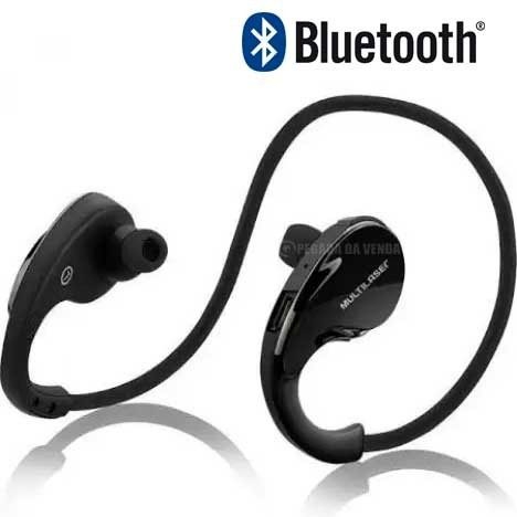 Fone de Ouvido Bluetooth Arco Sport Multilaser Preto Ph181