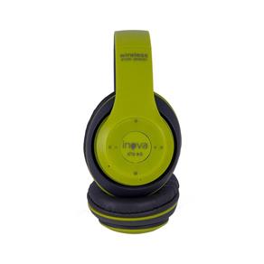 Fone de Ouvido Bluetooth com Microfone Verde Inova