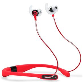 Fone de Ouvido Bluetooth Reflect Fit Vermelho com Monitoramento Cardíaco