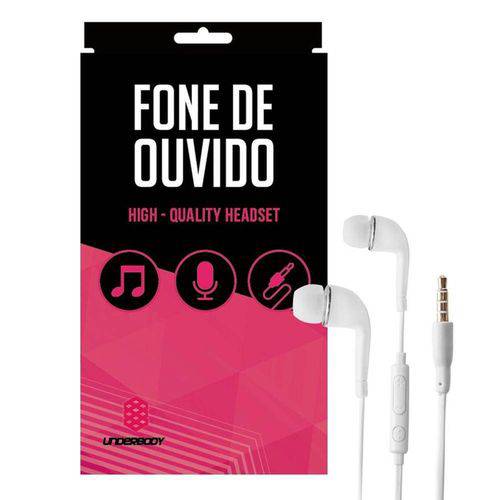 Fone de Ouvido Branco para Sony Experia L - Xp