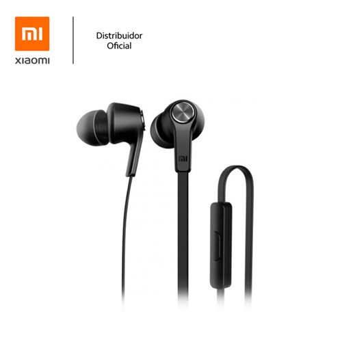 Fone de Ouvido com Fio Mi In-Ear Headphones Basic Xiaomi Preto