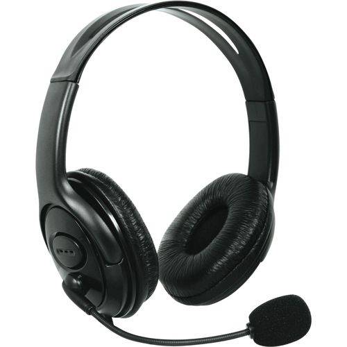 Fone de Ouvido com Microfone Headphone P/xbox360 Preto Leade