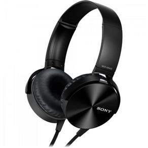 Fone de Ouvido com Microfone Mdr-Xb450Ap Extra Bass Preto Sony