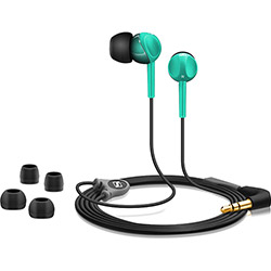 Tamanhos, Medidas e Dimensões do produto Fone de Ouvido - CX 215 - Verde - Sennheiser