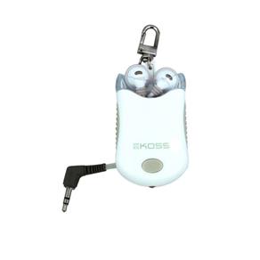 Fone de Ouvido de Ouvido Koss Branco Intra Auricular CLEF