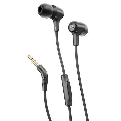 Fone de Ouvido E15 Intra Auricular com Microfone - Preto