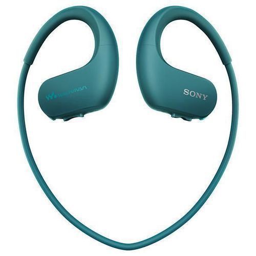 Fone de Ouvido Esportivo Sem Fio Sony Nw-ws413lm Resistente à Água - Azul