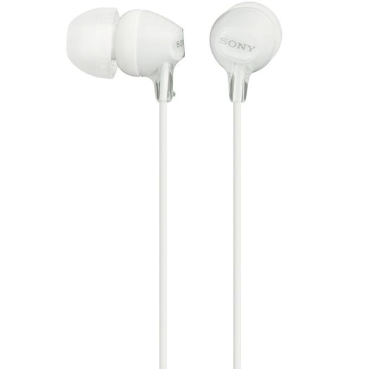 Fone de Ouvido Estereo Intra - Auricular Mdrex15lp Branco (56037) - Sony