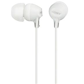 Fone de Ouvido Estéreo Sony MDR EX15LP/WCE - Branco